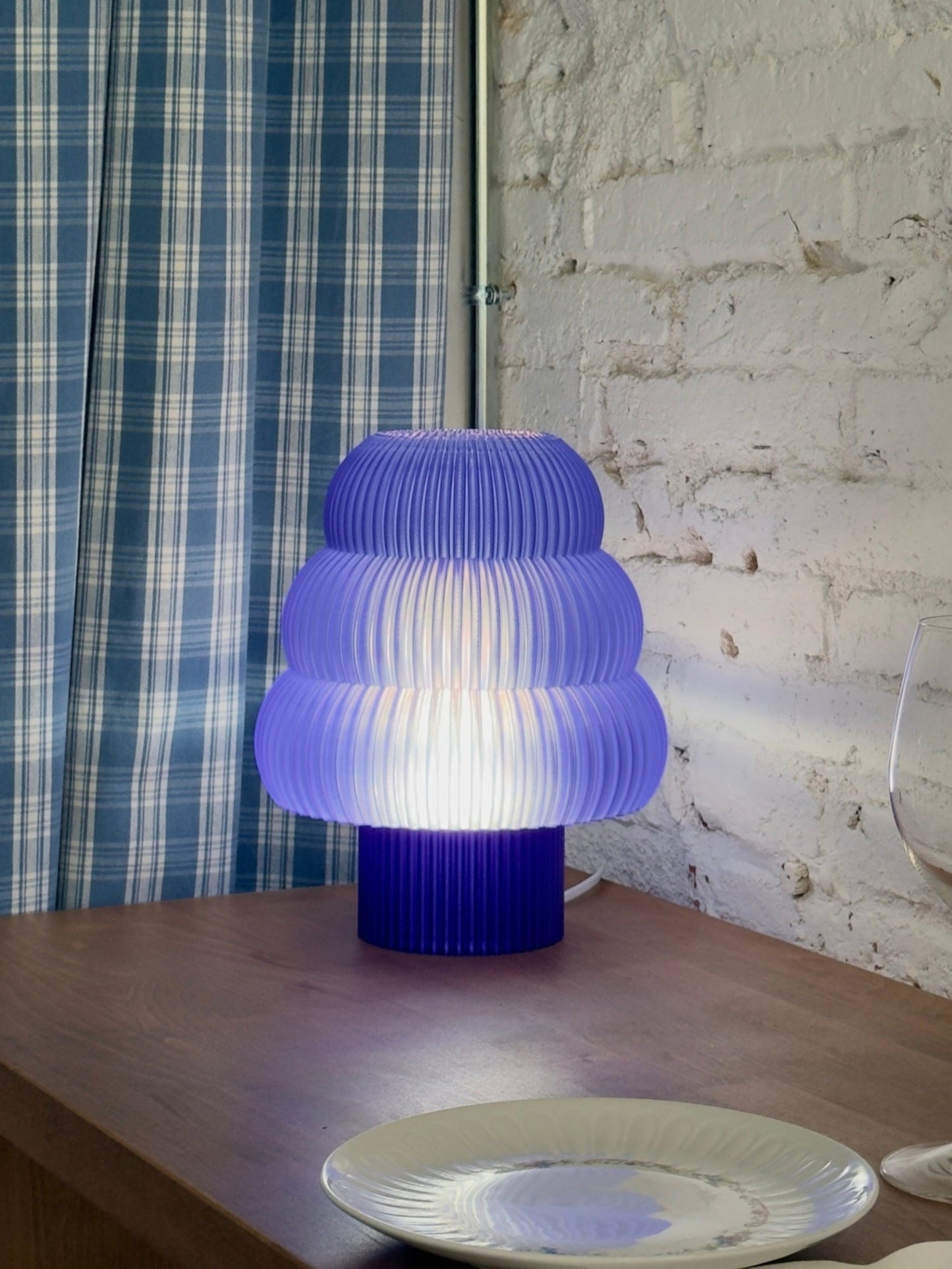 Blue Luma Lamp