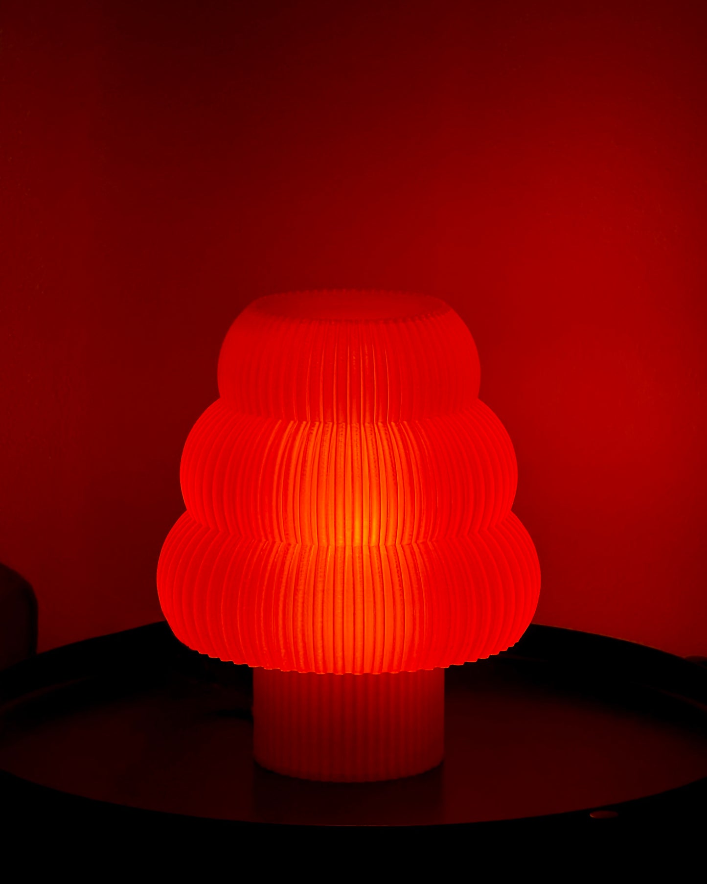 Red Luma Lamp