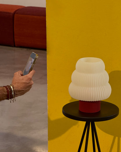 Bordeaux Luma Lamp