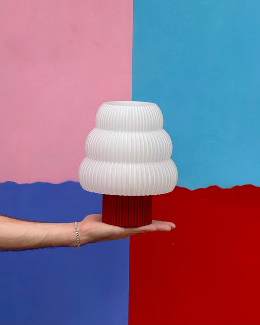 Bordeaux Luma Lamp